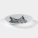 Porcelain plate "Lynx", D = 17.5 cm, white