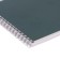 Notepad A5, 40 sheets in a cage on the crest "Green", cover Crossed Cardboard, VD LAK, OFSET BOLK