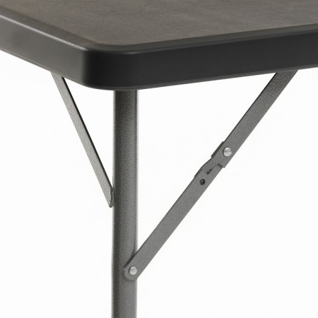 Folding table 88*88*74cm, black-1