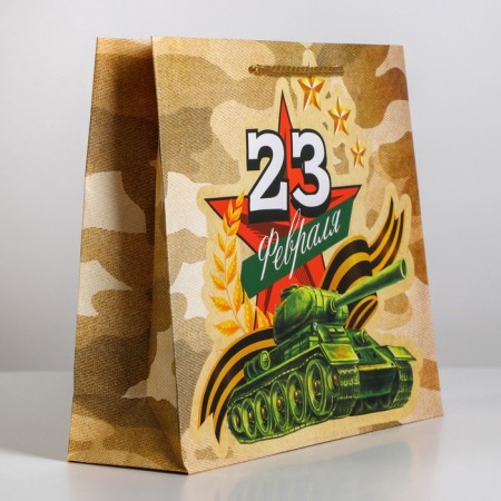 Gift Laminated Horizontal Package, Packaging, Tank, ML 25 x 21 x 8 cm-3