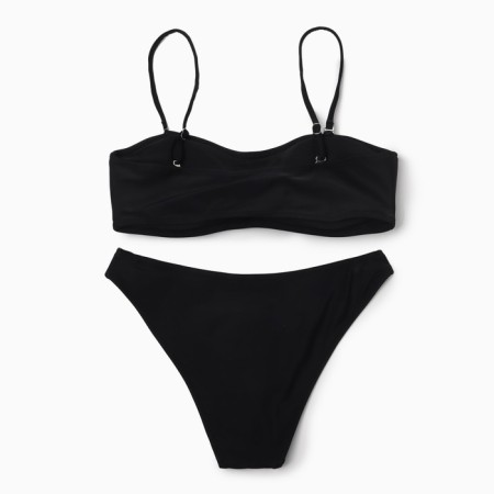 Swimsuit female adhesive minku color black, size 42-4
