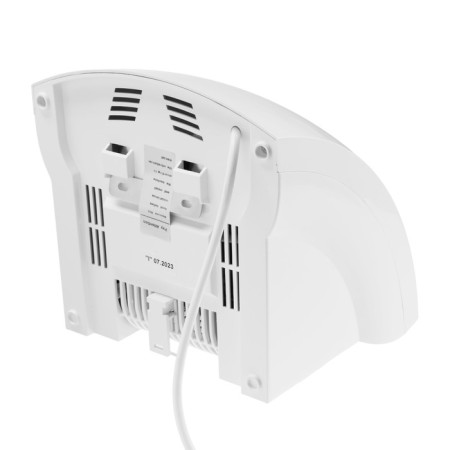 Hand dryer PUFF-8975, 1.2 kW, 220x190x225 mm, high-speed, white-1