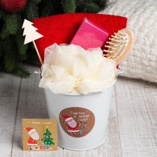 Gift set New Year's Ethel Happy New Year, towel and accessories