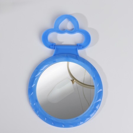 The desktop mirror is a suspended “circle”, with a frame for a photograph, D mirror surface 12.5 cm, color mix-3