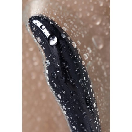 Anal plug A-Toys by Toyfa Stroft, silicone, black color, 10.5 cm-2