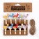 Decorative clothespins with a rope for the suspension "Spring Birds" set 10 pcs.