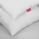 Pillow "Maverik", size 50 x 70 cm, white color