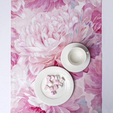 Serving path Stenova Home Kamilla, size 50x150 cm, pink color-1