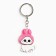 Acrylic key -keychain "You are just a miracle", 10.3 x 4.2 cm