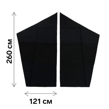 Paul for the Winter Tent PF-TW-15 PRAMIUM PREMIUM 5 walls, 255x121x1 cm-2 pcs., Three-layer