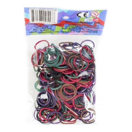 Rubber bands for weaving bracelets Rainbow Loom Halloween Mix-4