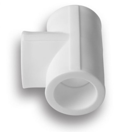 Aqualink tee, polypropylene, d = 90 mm-4
