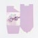 The box is folding, square pillow, "purple bow" 10 x 10 x 10 cm,