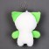 Super Cat soft toy, on a key fob, size 12 cm, MIX color