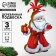 New Year's prefabricated pendant on the Christmas tree "New Year! Father Frost"