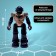 Robot radio -controlled "hero", Russian chip, works from the battery