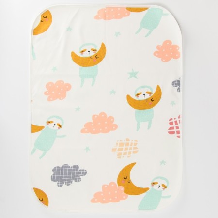 A waterproof diaper, 50x70 cm "Moon"-2