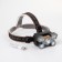 Battery -off flashlight, 1000 mAh, 5 watts, 3 LED, 4 modes, USB