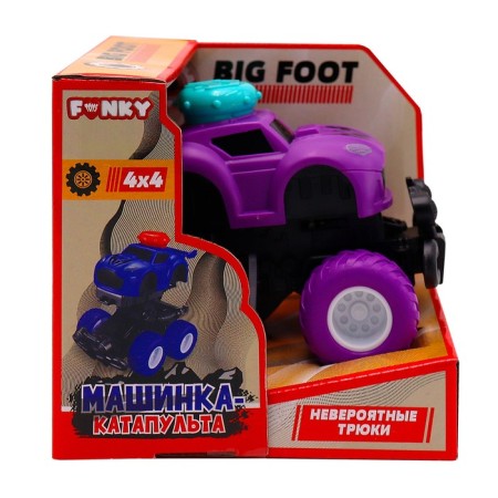 Friction Funky Toys "Catapult", 4x4, purple color-2