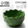 Ceramic “Artishki” sauce, 10 cm, 250 ml, green color