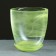 Flower pot with the pallet "Harmony", yellow 2 l
