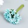 Flowers for decorating "inflorescence" Blue 1 bouquet = 12 colors 8.5 cm