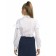 Blouse for girls, height 128 cm, white color
