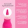 Children's nasal aspirator with 2 replaceable nozzles, in a container, pink color