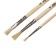 Koz's Casses 3 pieces, calligrata No. 1 (round No. 2, 4; flat No. 6), wooden handle, package