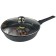 The pan-deep panIro chief industry, induction, removable handle Soft-Touch, with a lid, D = 24 cm