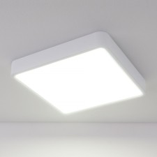 Lamp ceiling Elektrostandard, Fitta Led 18 W, 195x195x28 mm, IP20, white color
