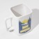 Ceramic mug "Iron will", 500 ml, white color