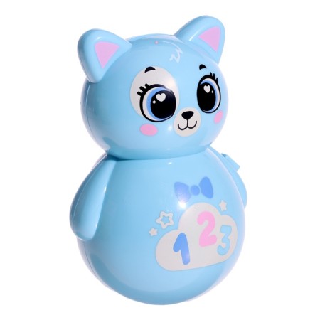 Musical Nevalyashka "Funny Baby", Blue Color-2