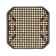 Masser cape on a seat 45 × 45 cm, wood, brown