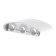 Facade lamp "Semosfer", FSD-070, 6 W, 3000K, 3 rays, IP65, 220 V, plastic, white 1008421