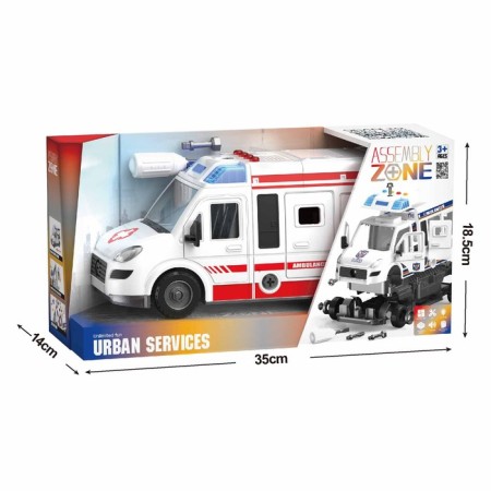Speech and ambulance designer, light, sound, inertia, 50 parts-10