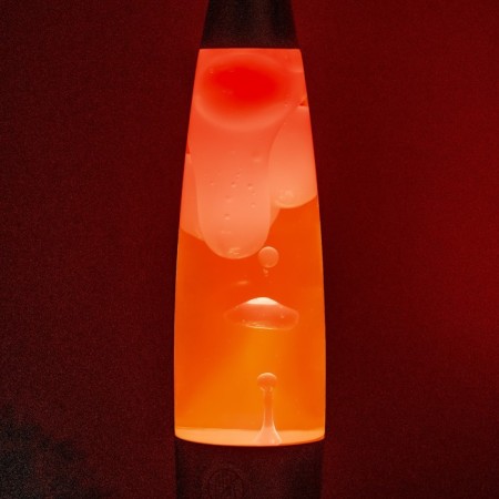 Luminaire table metal, glass, wax "lava" E14 25-35W silver 34x8.5x8.5 cm Risalux-5