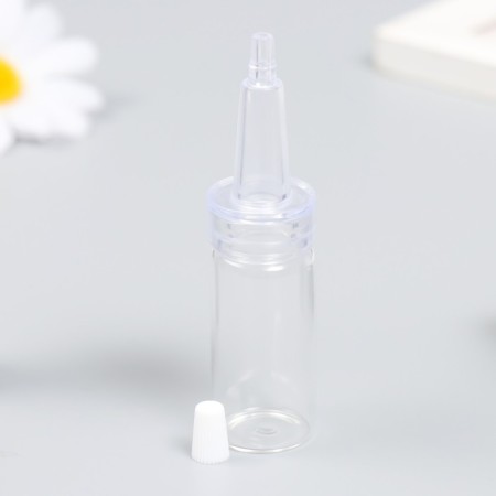 Decor for creativity Glass "A bottle of nose" 25 ml set 2 pcs 8x2x2 cm-2