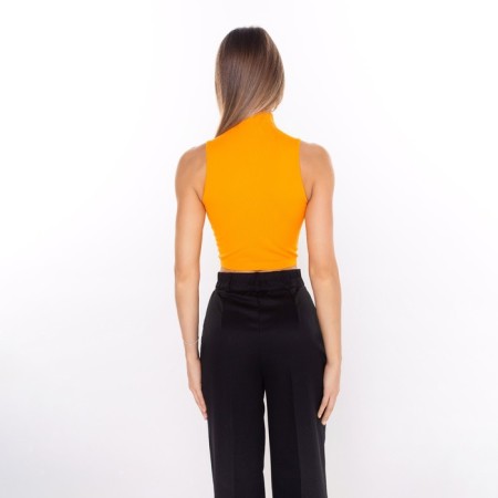 Top female, orange color, size 42 (s)-4