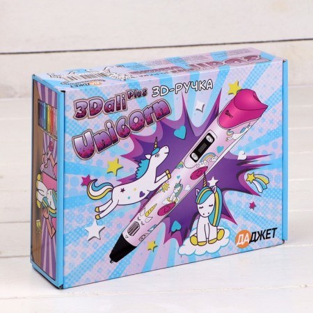 3D handle 3DALI Plus Unicorn, ABS and PLA, (KIT FB0021U), stencil + plastic-7