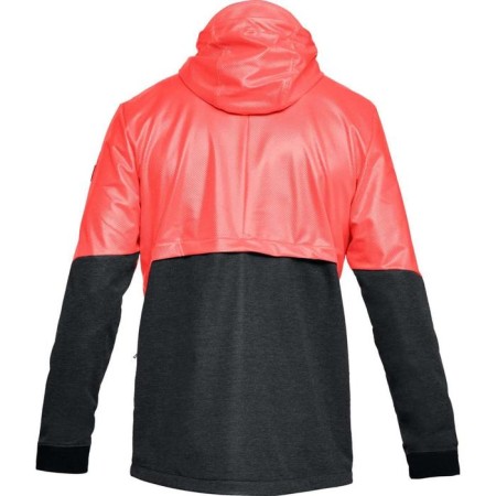 Male windbreaker, Under Armor Hybrid Wind Full Zip Hooded JKT, Size 46-48 (1306456-986)-4