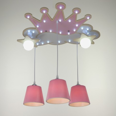 Highlight chandelier 2170/5 E27 40W Pink 60x55x70 cm Bayerlux-1