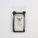 Case for passing with ears "Bear", black, 12 x 7 cm