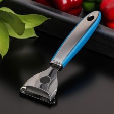 Vegetable cleaning of the Blade, 18 cm, Soft-Touch pen, blue color