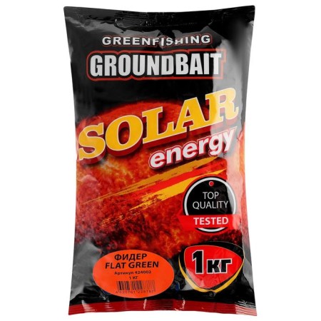Bait Greenfishing Solar Energy, Flat Green Flater, 1 kg