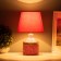 Table laurel "Lavr" 1he14 40W red 20x20x35cm