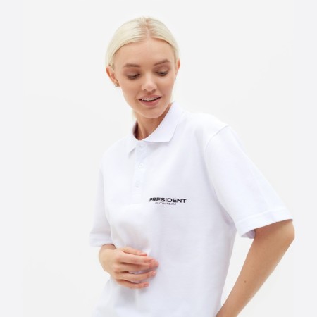 Polo President, size S, white color-8