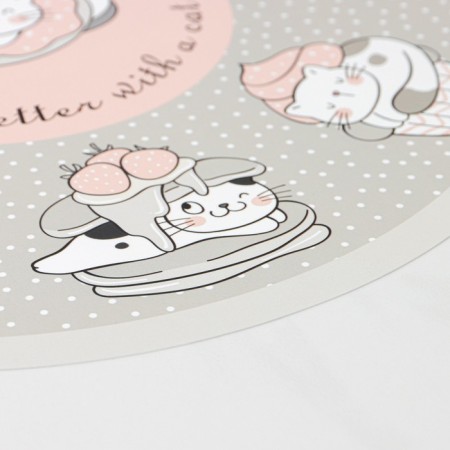 Serving napkin on the table "MUR", d = 36 cm-3