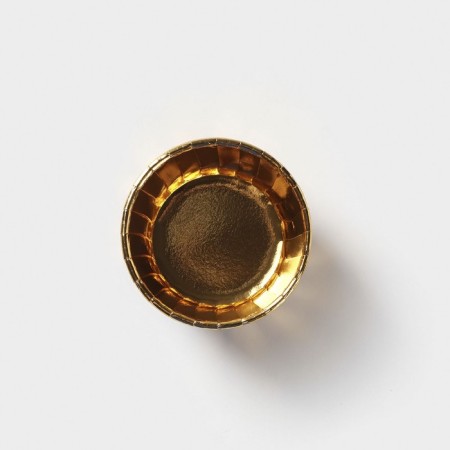 Baking uniform round the “gold”, d = 6.5 cm, the color of the gold-1