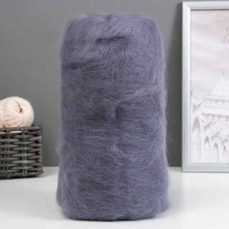 Fasting wool "cardoches" 100% half -toned wool 100g (169 gray)